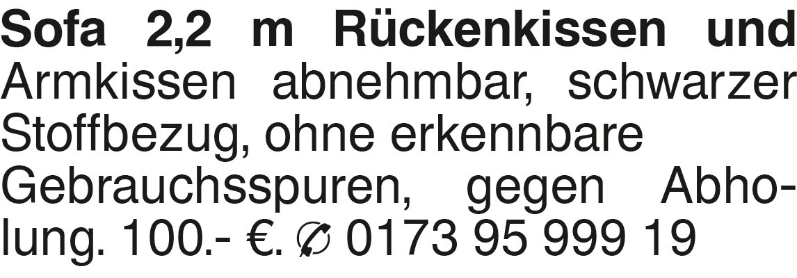 Vorschaubild der Anzeige, (Id: 2086081)